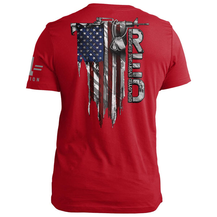 R.E.D. Distressed Flag Color