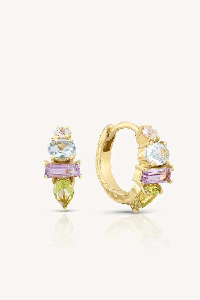 REINA HOOPS in Gold by ToniMay