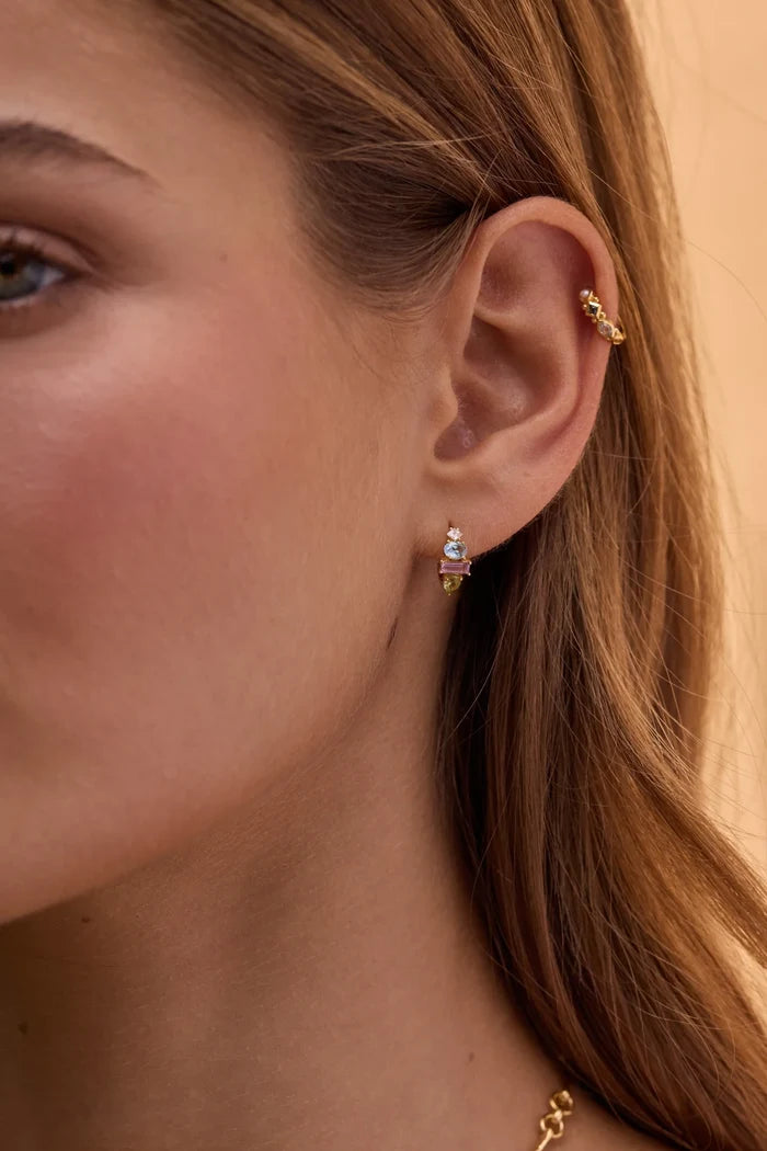 REINA HOOPS in Gold by ToniMay