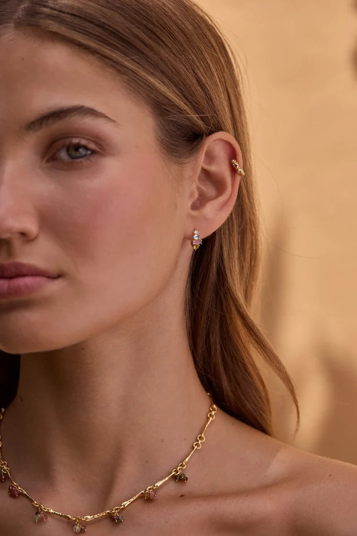 REINA HOOPS in Gold by ToniMay