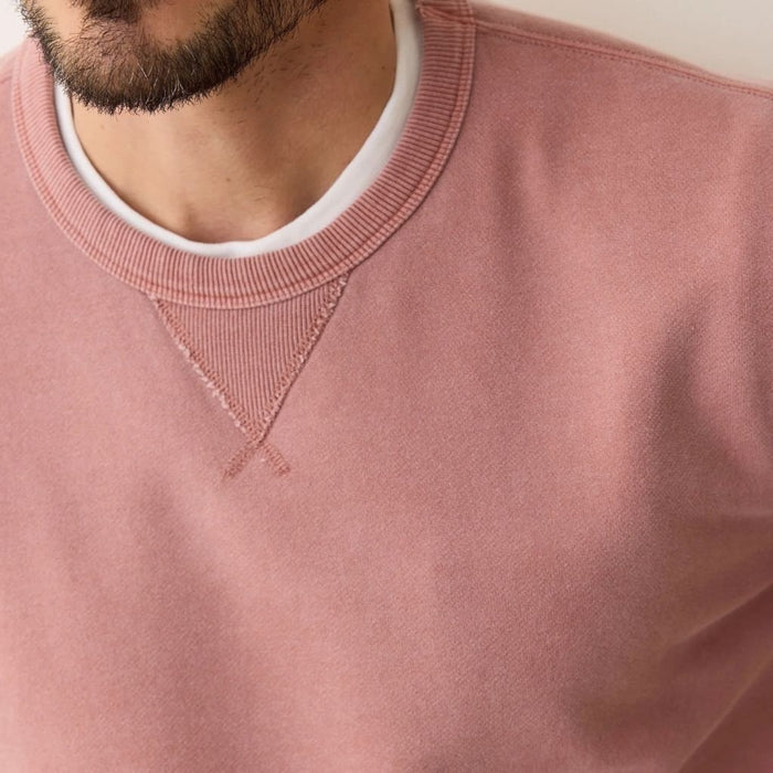 Relaxed Cloud 9 Fleece Crewneck Ash Rose