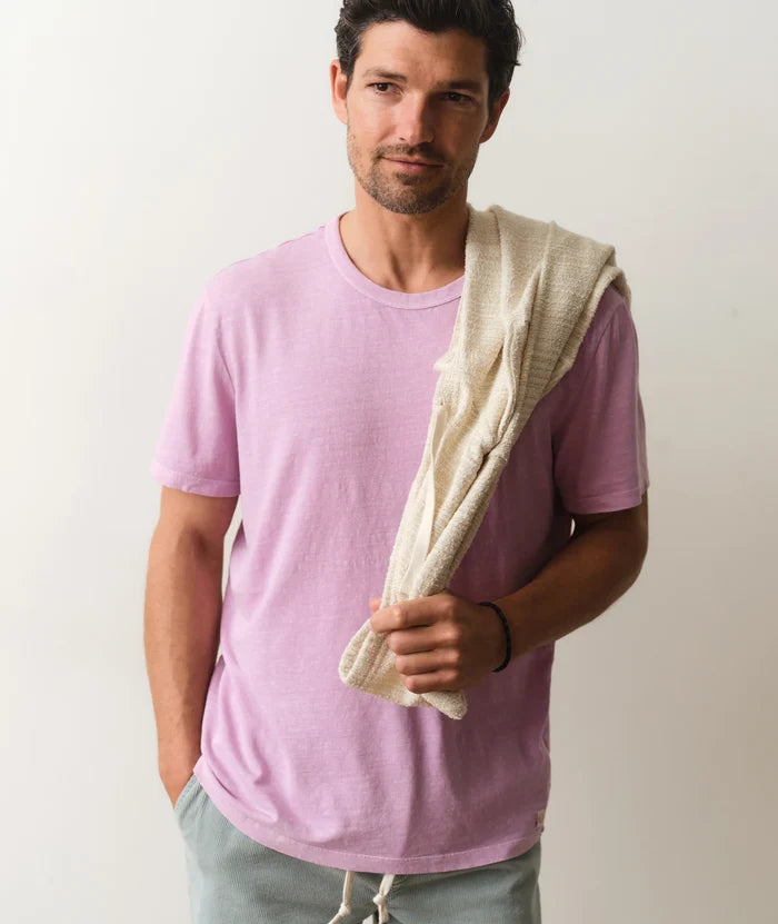 Relaxed Hemp Cotton Tee Pastel Lavender