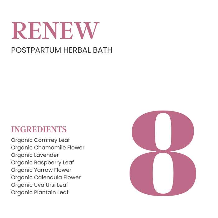 Renew Postpartum Herbal Bath [4 Pack]