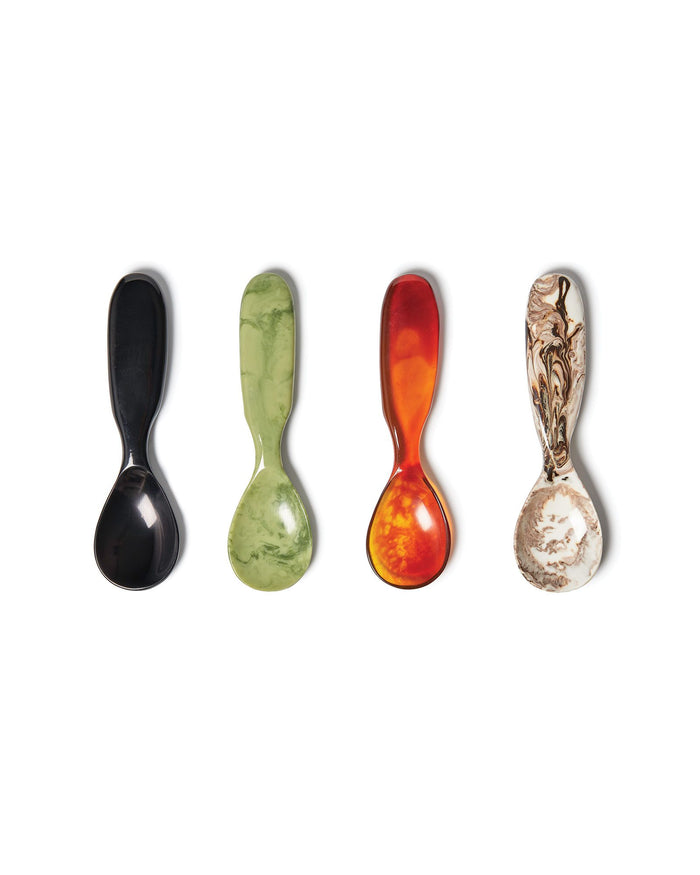 RESIN SERVING SPOON in Moss by Lightly