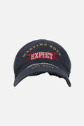 Roll Back baseball cap in gabardine