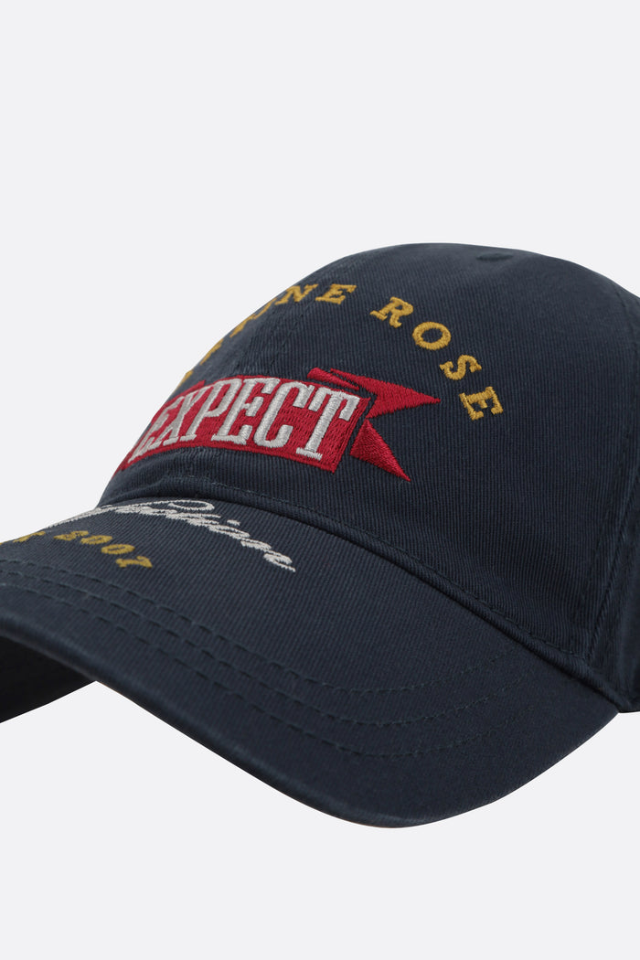 Roll Back baseball cap in gabardine