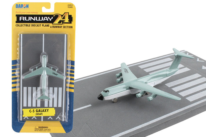 Runway 24 C-5 Galaxy w/ Runway