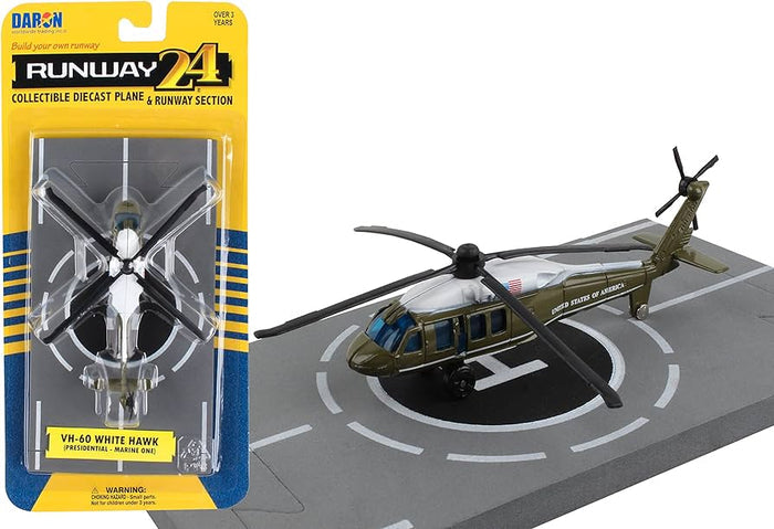 Runway 24 UH-60 Black Hawk Helicopter w/ Runway