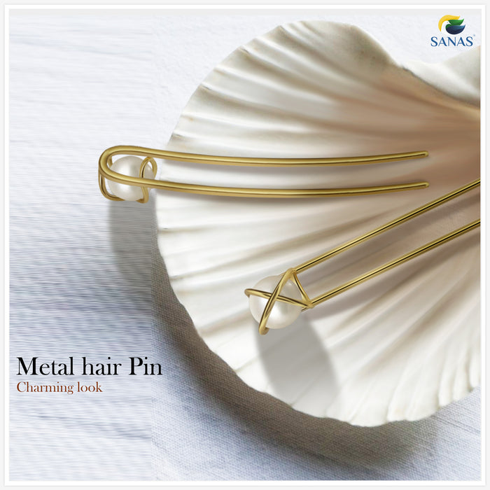 Bridal Pearl Bun Hair Pin