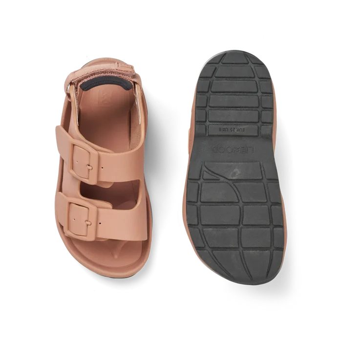 Liewood - Sandals - Anni - Tuscany Rose - Front & Bottom