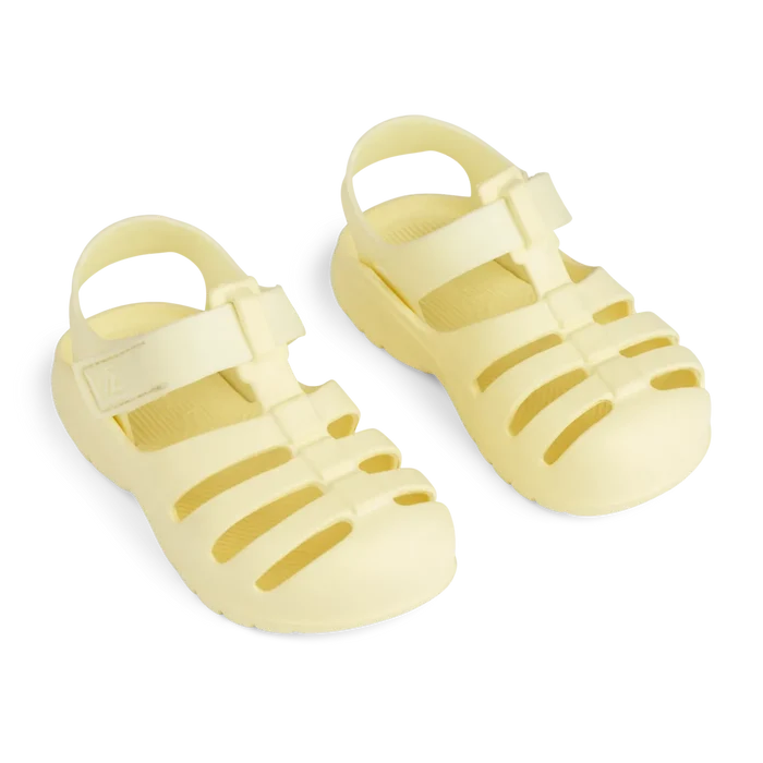 Liewood - Sandals - Beau - Lemonade/Cloud Cream