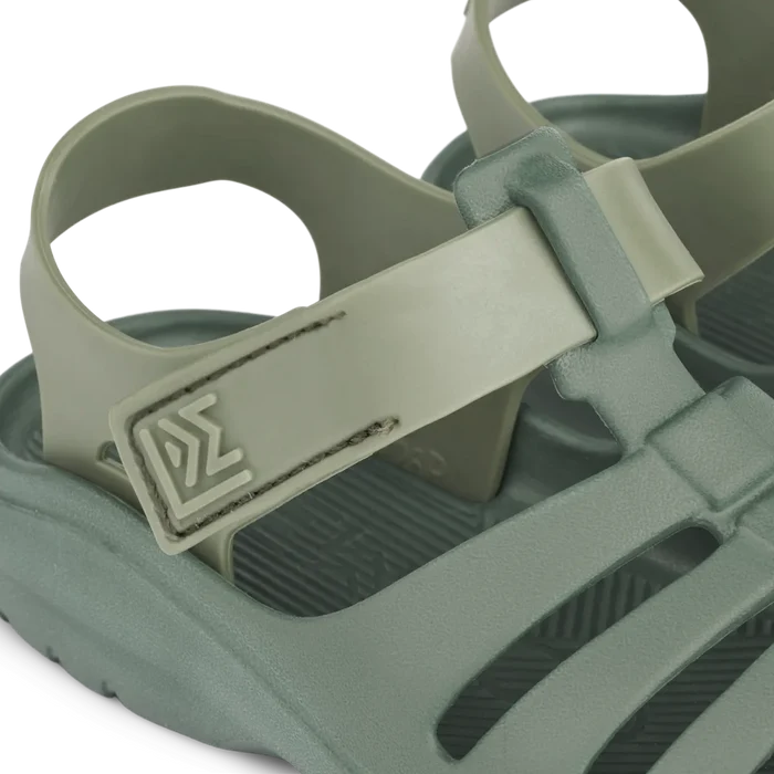 Liewood - Sandals - Beau - Tea/Faune Green - Close Look