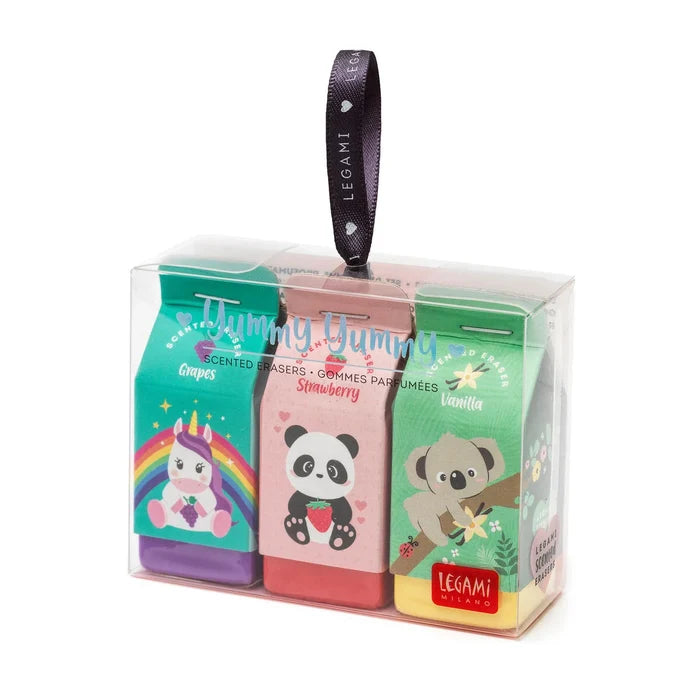 Scented Erasers - Set Of 3 - Yummy Yummy