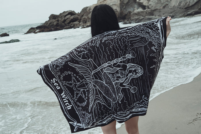 Sea Witch Beach Towel