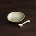 Sierra Tela bowl gold w/spoon