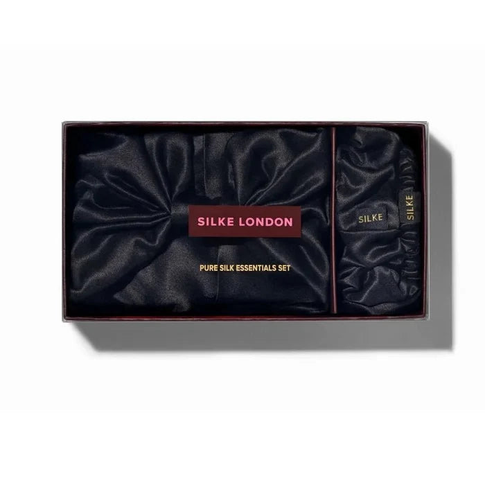 Silk Bonnet, Scrunchie & Hair Tie Gift Set