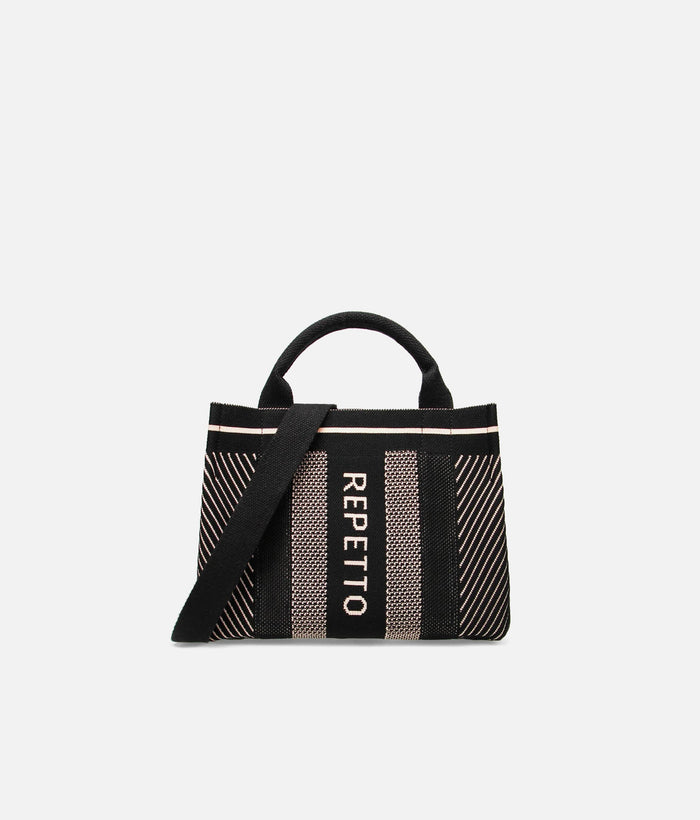 Small Knitted Tote Bag – Sporty & Lightweight Ballet Crossbody - B0380