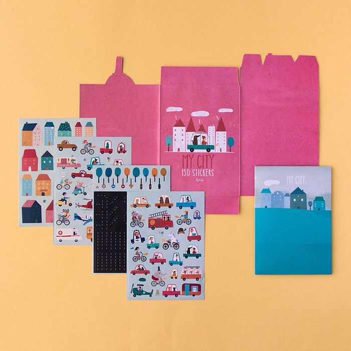 Londji - Stickers - My City - Content