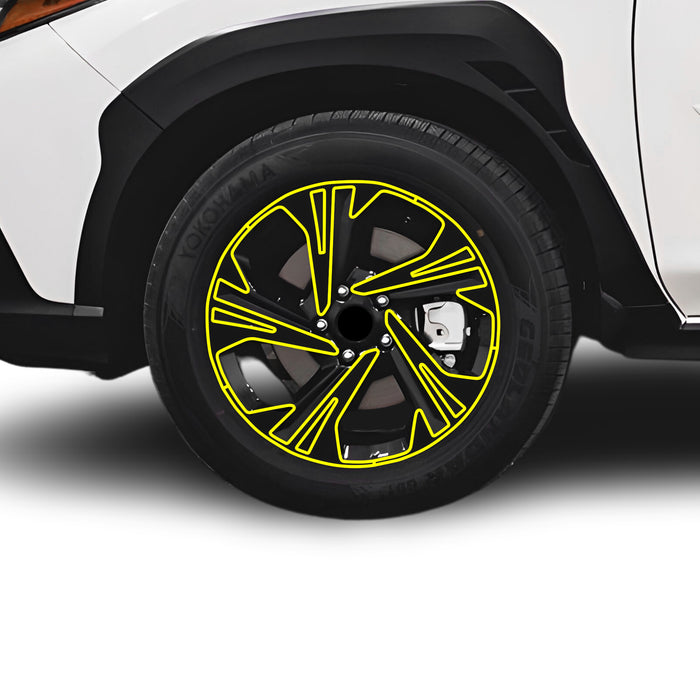 Fits Subaru Crosstrek 2024 - 2025 Vinyl Chrome Delete Grille Blackout Decal Stickers Overlay Film - Bogar Tech Designs
