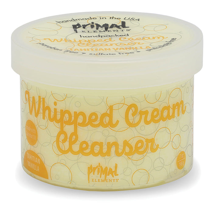 Tahitian Vanilla Whipped Cream Cleanser | Primal Elements