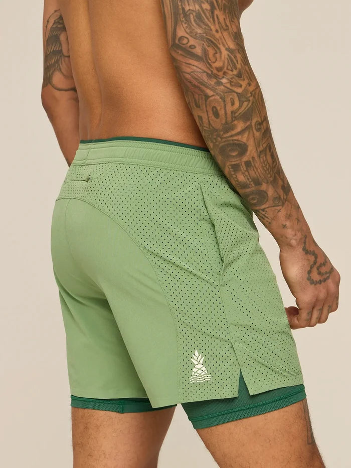 The Alcove Greens 5.5" (Blocked Ultimate Training Short) - Image 6 - Chubbies Shorts