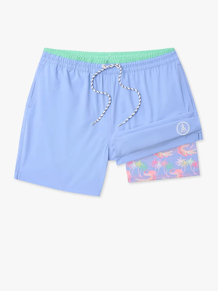 The Alpine Skies 5.5" (Classic Lined Swim Trunk w/ SP WB) - Image 1 - Chubbies Shorts