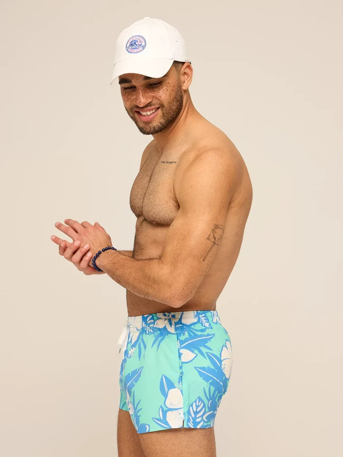 The Baja Breezies 2" (Classic Lined Swim Trunk) - Green - Image 3 - Chubbies Shorts