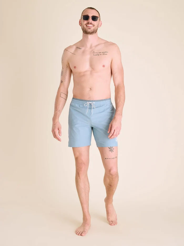 The Blue Horizons 7" (Classic Swim Trunk) - Image 1 - Chubbies Shorts