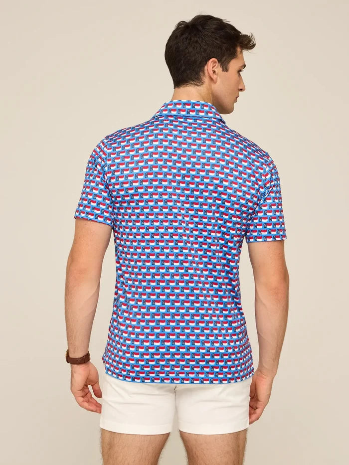 The Blue Ridge Bliss (Performance Polo) - Image 2 - Chubbies Shorts