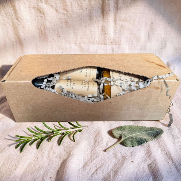 The Botanical Wellbeing Gift Set | Bath Salts, Room Spray & Roll-On