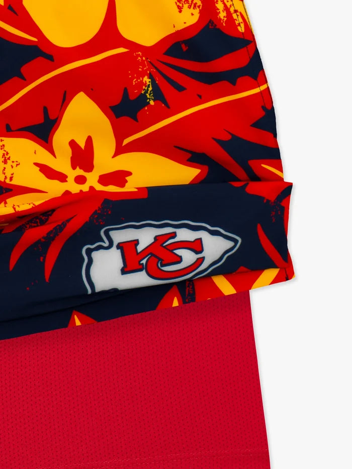 The Chiefs Deep End Zones 5.5" (Classic Lined Swim Trunk) - Image 6 - Chubbies Shorts