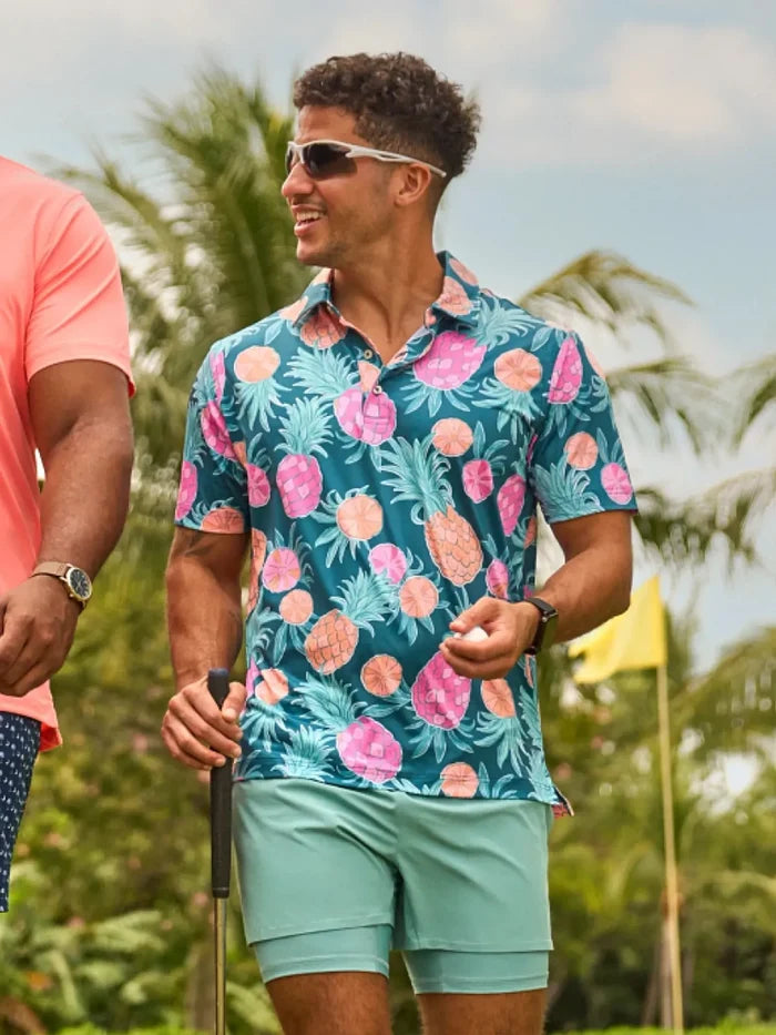 The Citrus Punch (Performance Polo) - Image 1 - Chubbies Shorts