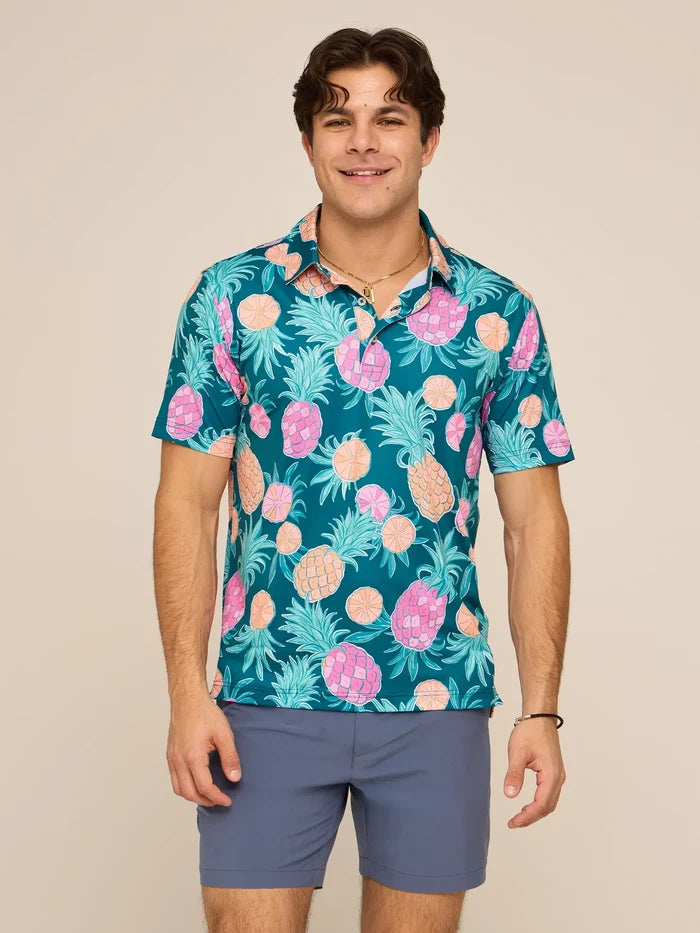 The Citrus Punch (Performance Polo) - Image 1 - Chubbies Shorts