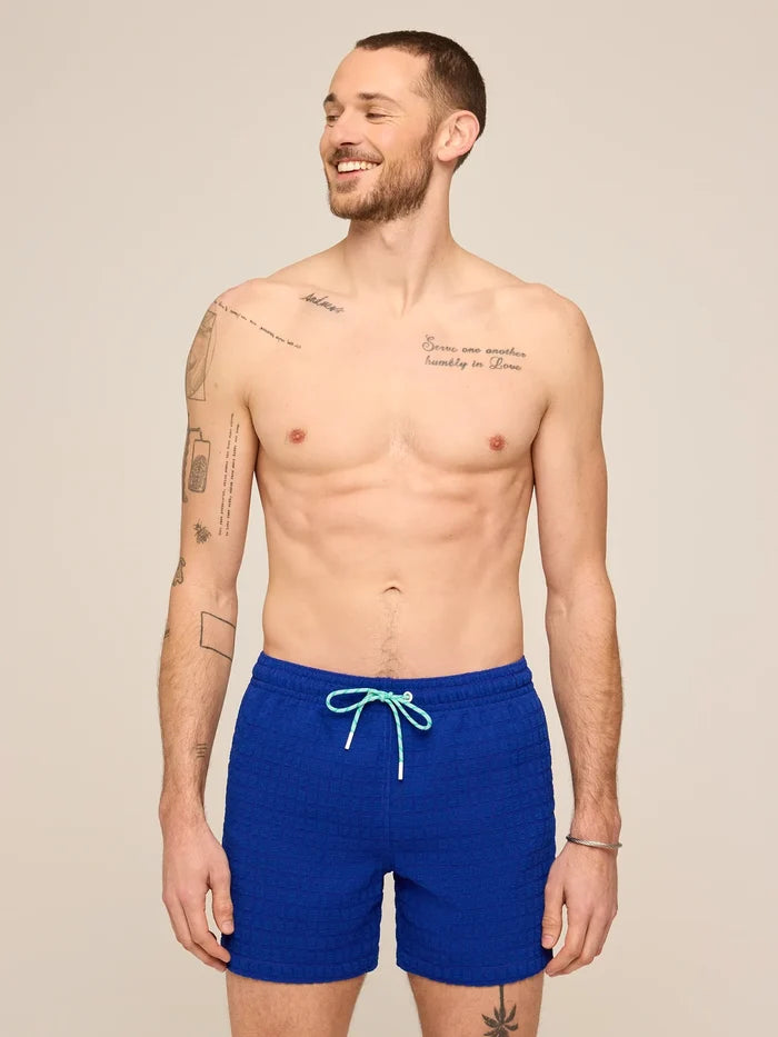 The Citrus Punches 5.5" (Grid Lined Swim) - Image 4 - Chubbies Shorts