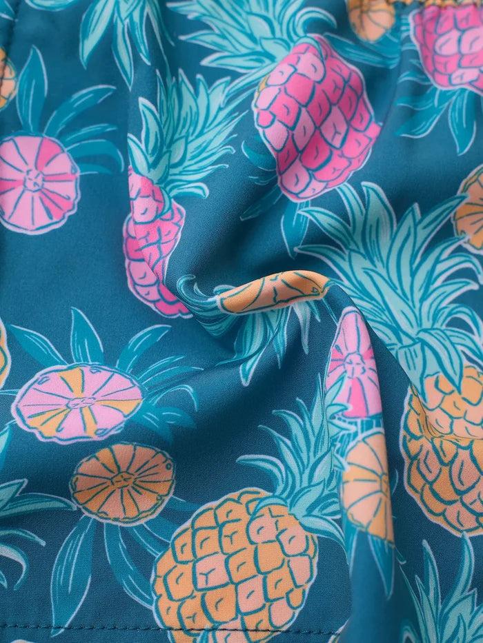 The Citrus Punches (Boys Lined Swim Trunk) - Image 3 - Chubbies Shorts