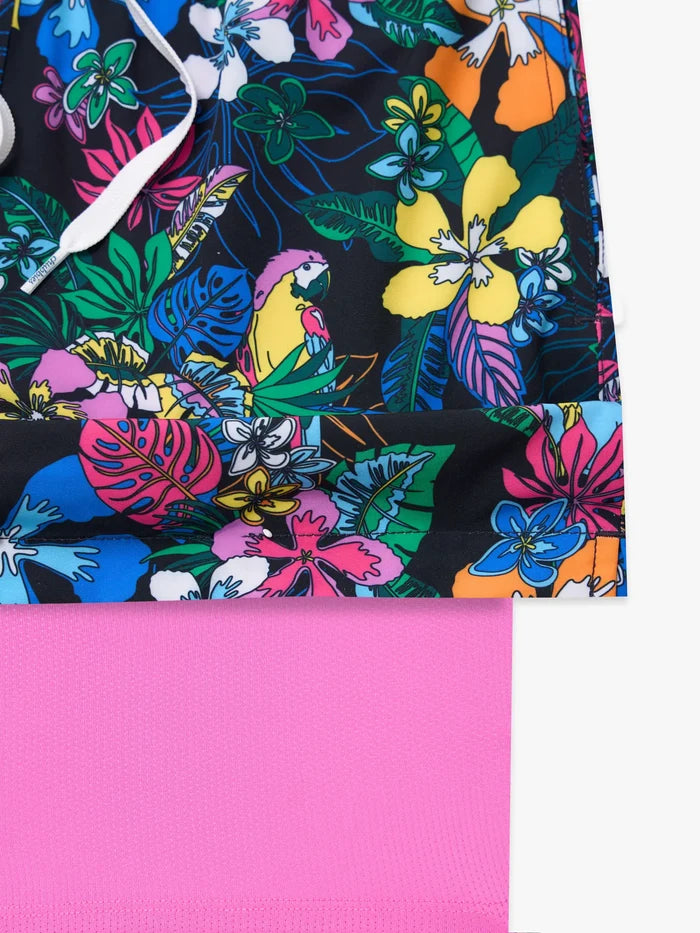 The Deep Florals (Boys Lined Swim Trunk) - Image 2 - Chubbies Shorts