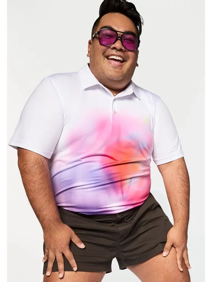 The Defiant Galaxy (Performance Polo) - Image 1 - Chubbies Shorts