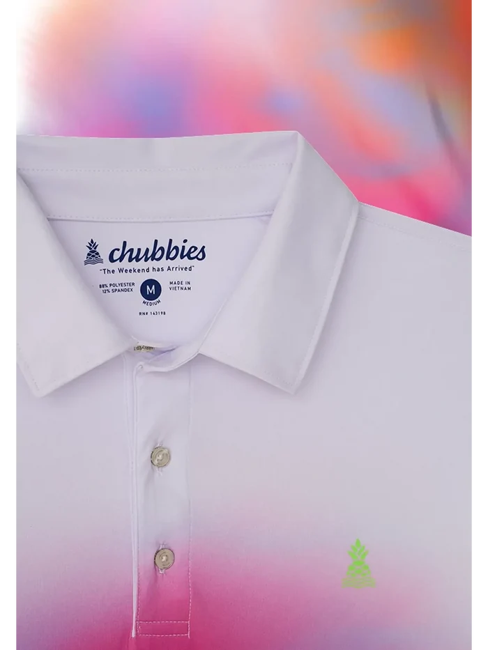 The Defiant Galaxy (Performance Polo) - Image 4 - Chubbies Shorts