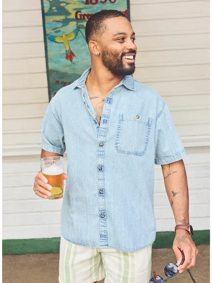 The Denim Drift (Dock Shirt) - Image 8 - Chubbies Shorts