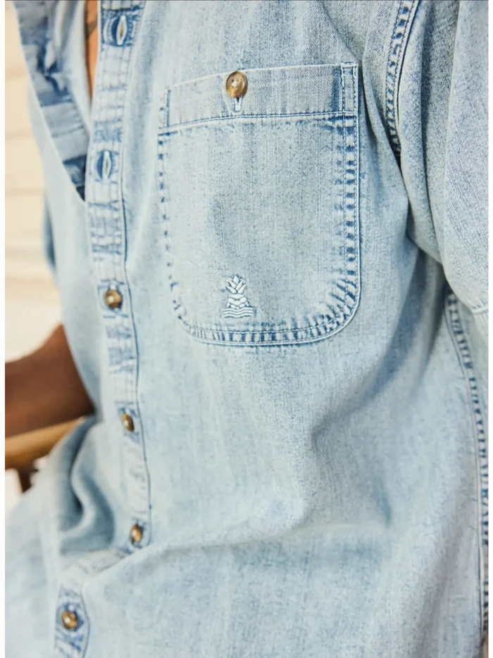 The Denim Drift (Dock Shirt) - Image 9 - Chubbies Shorts