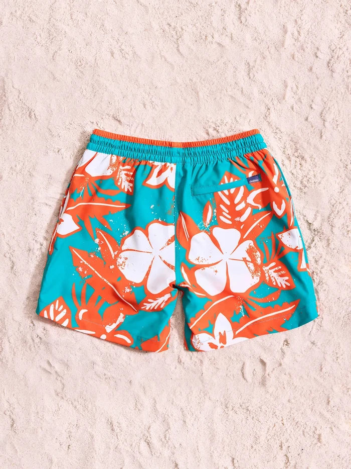 The Dolphins Deep End Zones 5.5" (Classic Lined Swim Trunk) - Image 4 - Chubbies Shorts