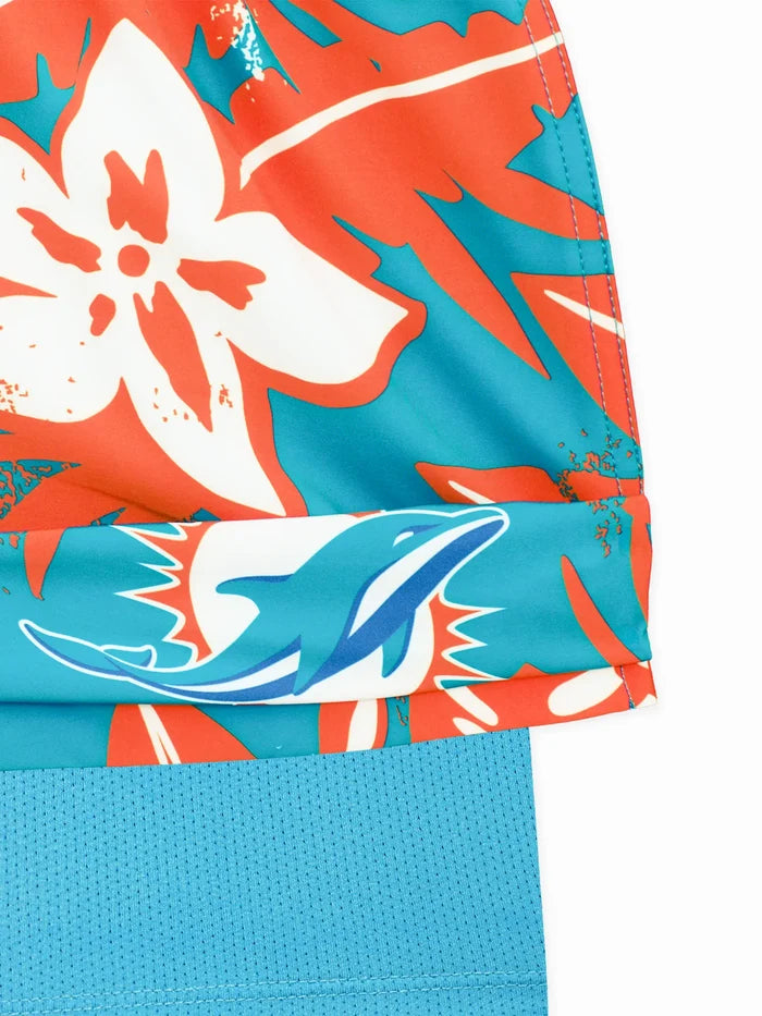 The Dolphins Deep End Zones 5.5" (Classic Lined Swim Trunk) - Image 5 - Chubbies Shorts