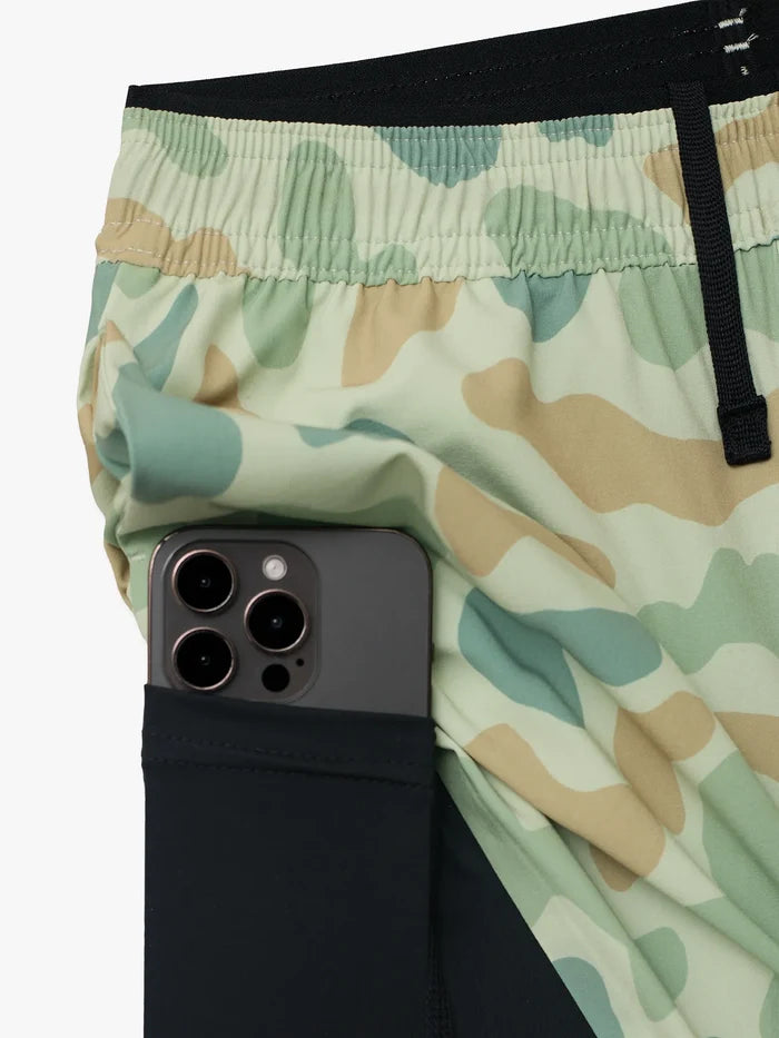 The Duck & Cover (Boys Ultimate Training Short)- Green - Image 3 - Chubbies Shorts