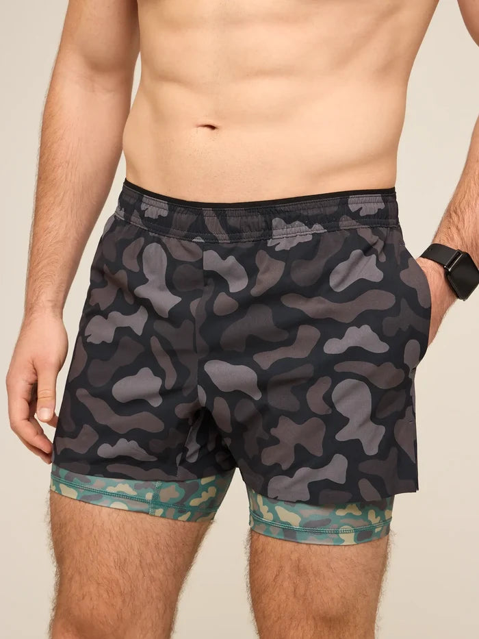 The Duck & Covers 4" (Ultimate Training Short)- Black - Image 1 - Chubbies Shorts