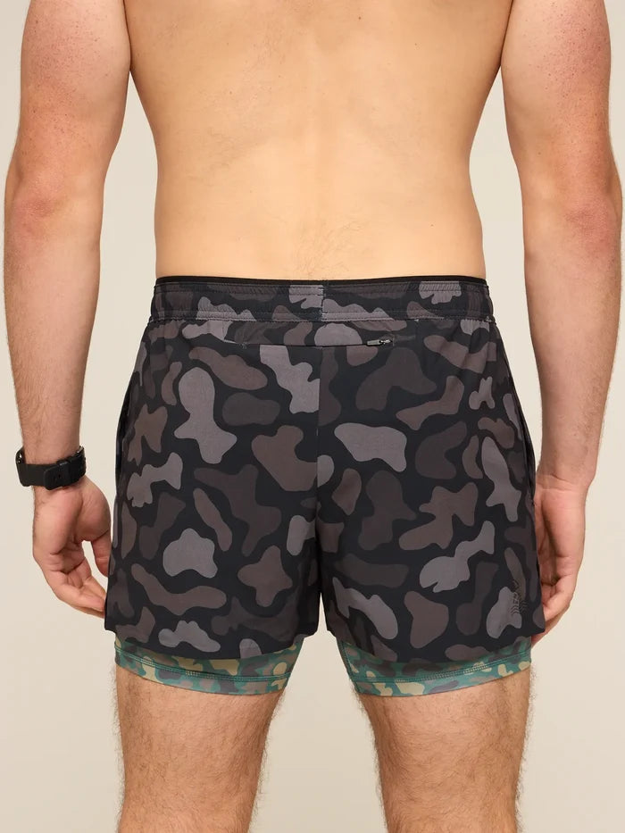The Duck & Covers 4" (Ultimate Training Short)- Black - Image 7 - Chubbies Shorts