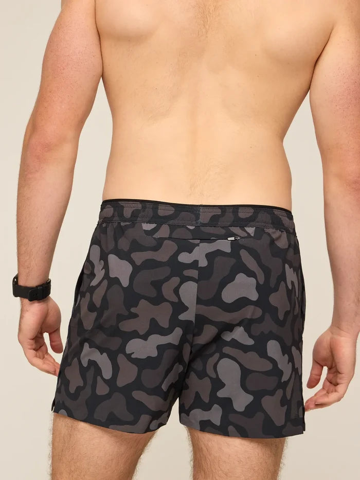 The Duck & Covers 5.5" (Ultimate Training Short with Hidden Liner)- Black - Image 2 - Chubbies Shorts