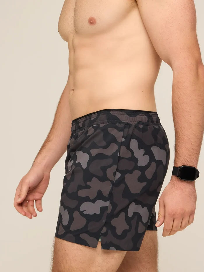 The Duck & Covers 5.5" (Ultimate Training Short with Hidden Liner)- Black - Image 3 - Chubbies Shorts