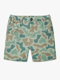 The Duck & Covers (Boys Everywear Performance Short)- Green - Image 1 - Chubbies Shorts