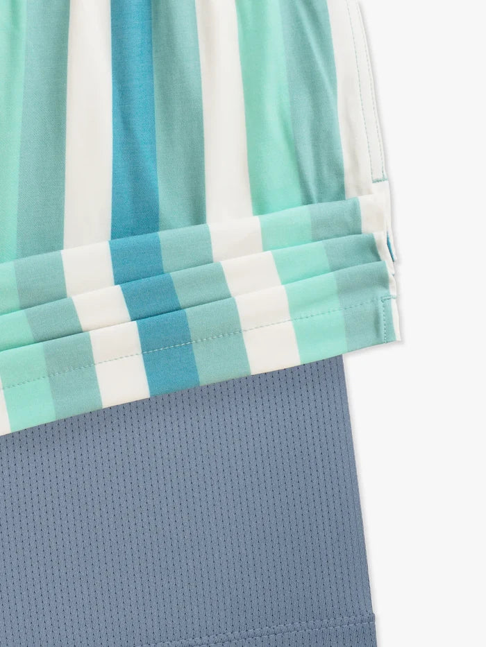 The Eversea Stripes 7" (Classic Lined Swim Trunk) - Image 2 - Chubbies Shorts