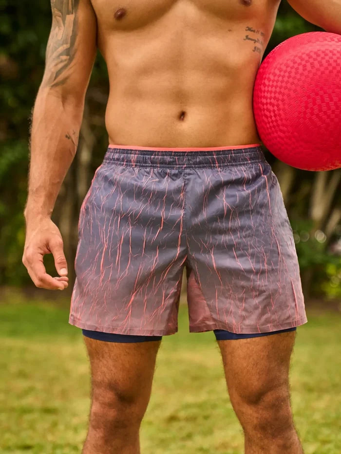 The Fire and Ices 5.5" (Crinkle Ultimate Training Short) - Image 3 - Chubbies Shorts